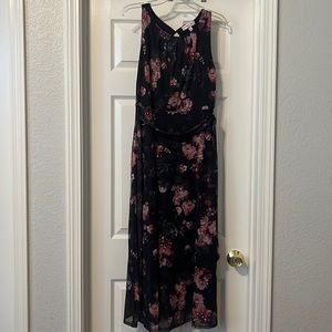 Petite Floral Maxi Dress